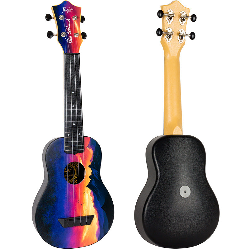 TUS-EE SUNSET Elise Ecklund Signature Travel Soprano Ukulele