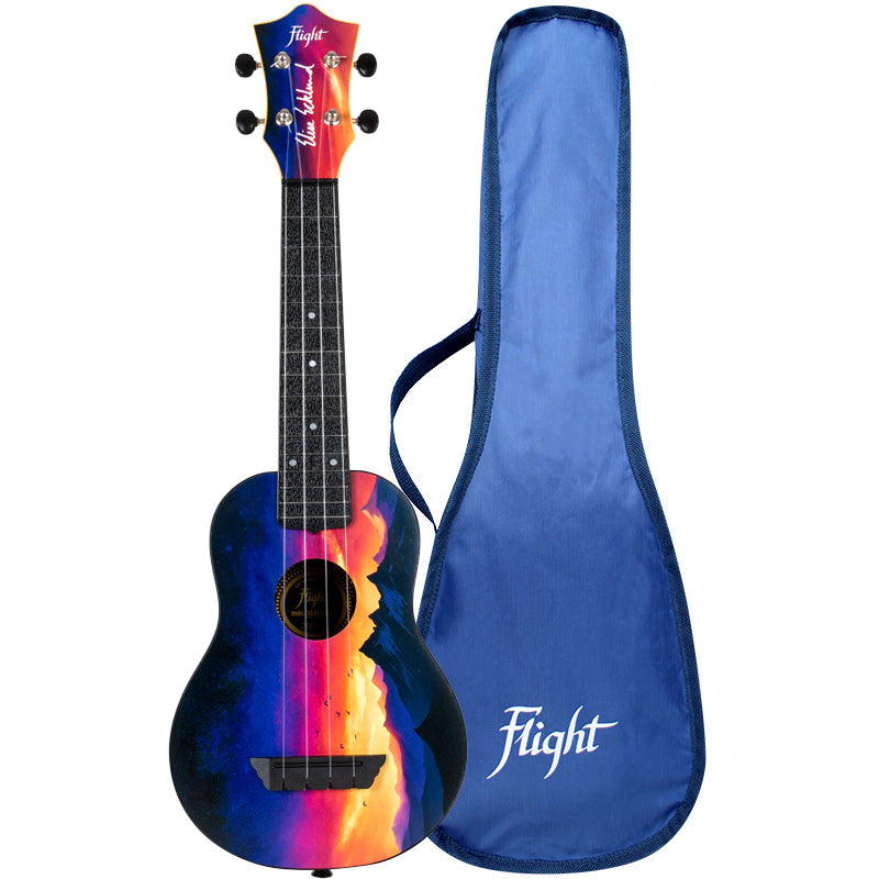 TUS-EE SUNSET Elise Ecklund Signature Travel Soprano Ukulele