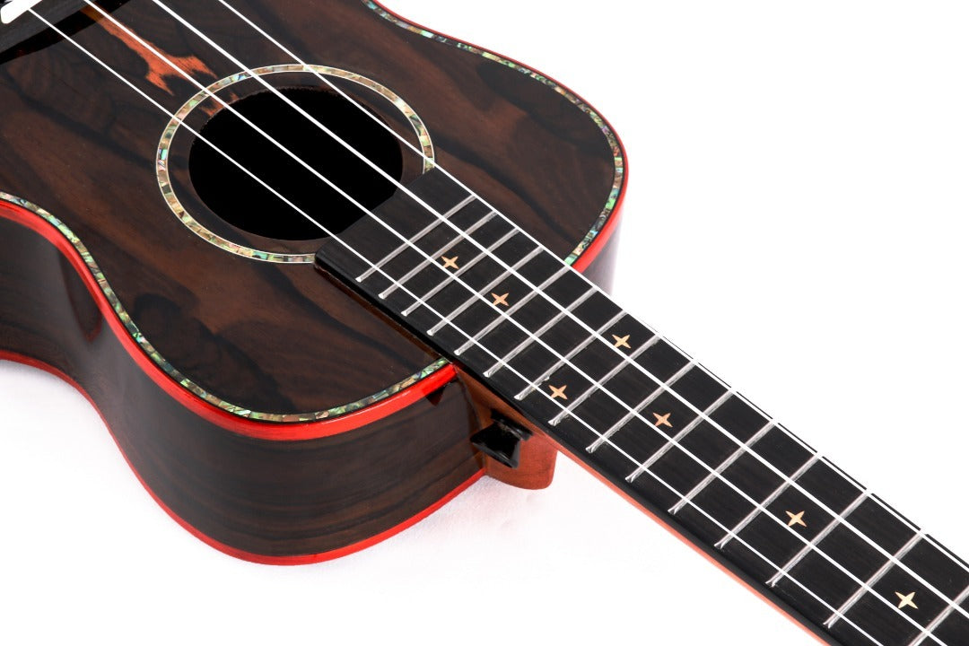 Ziricote-tre - Konsert-ukulele