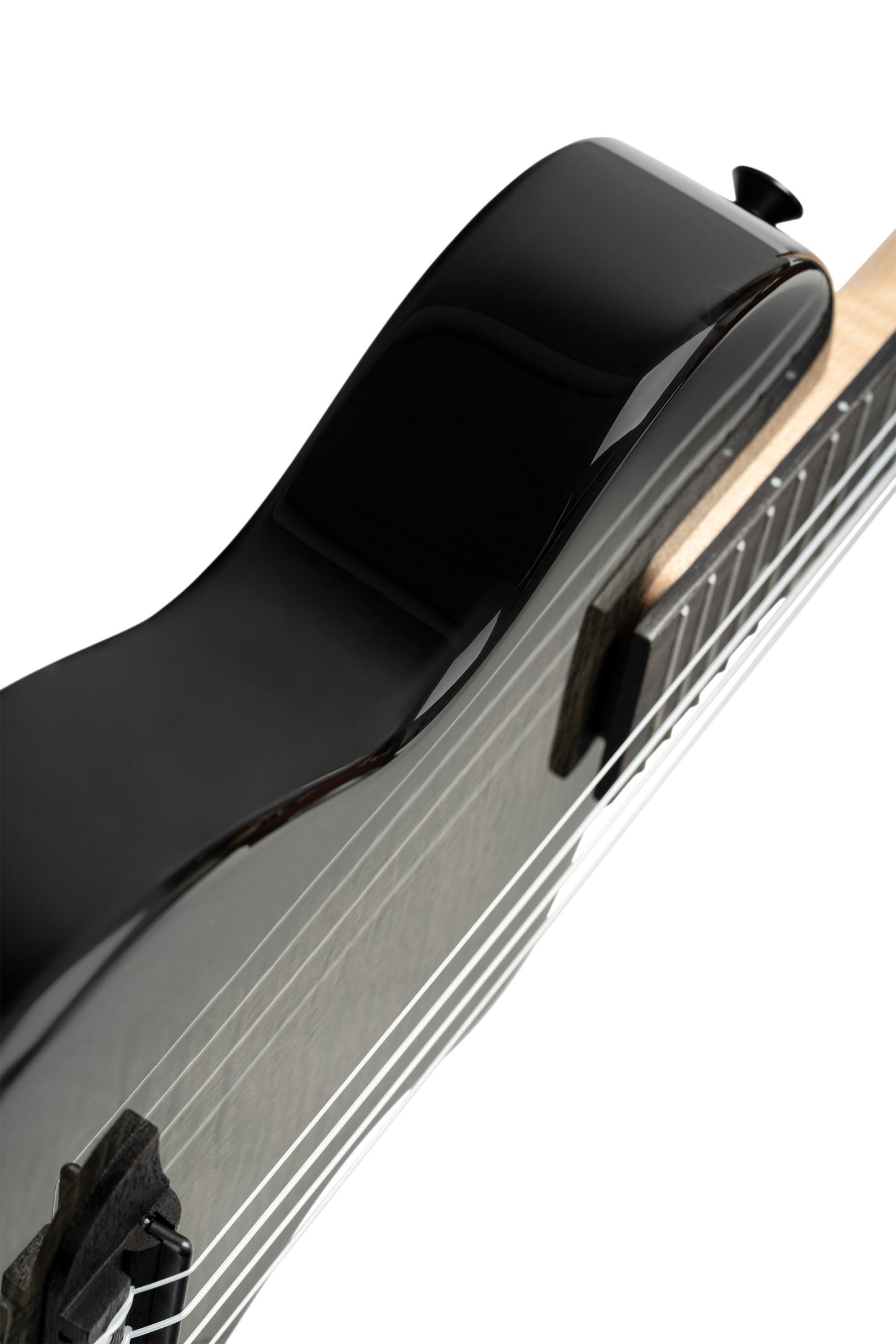 Tenor-ukulele - Solid body, Transparent Grey Burst