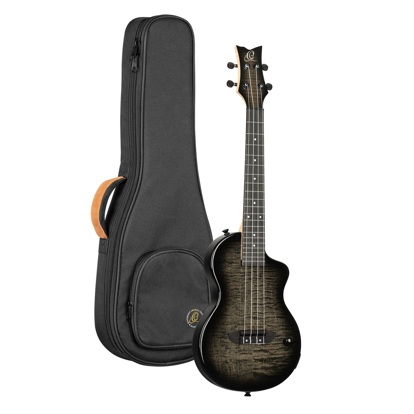 Tenor-ukulele - Solid body, Transparent Grey Burst