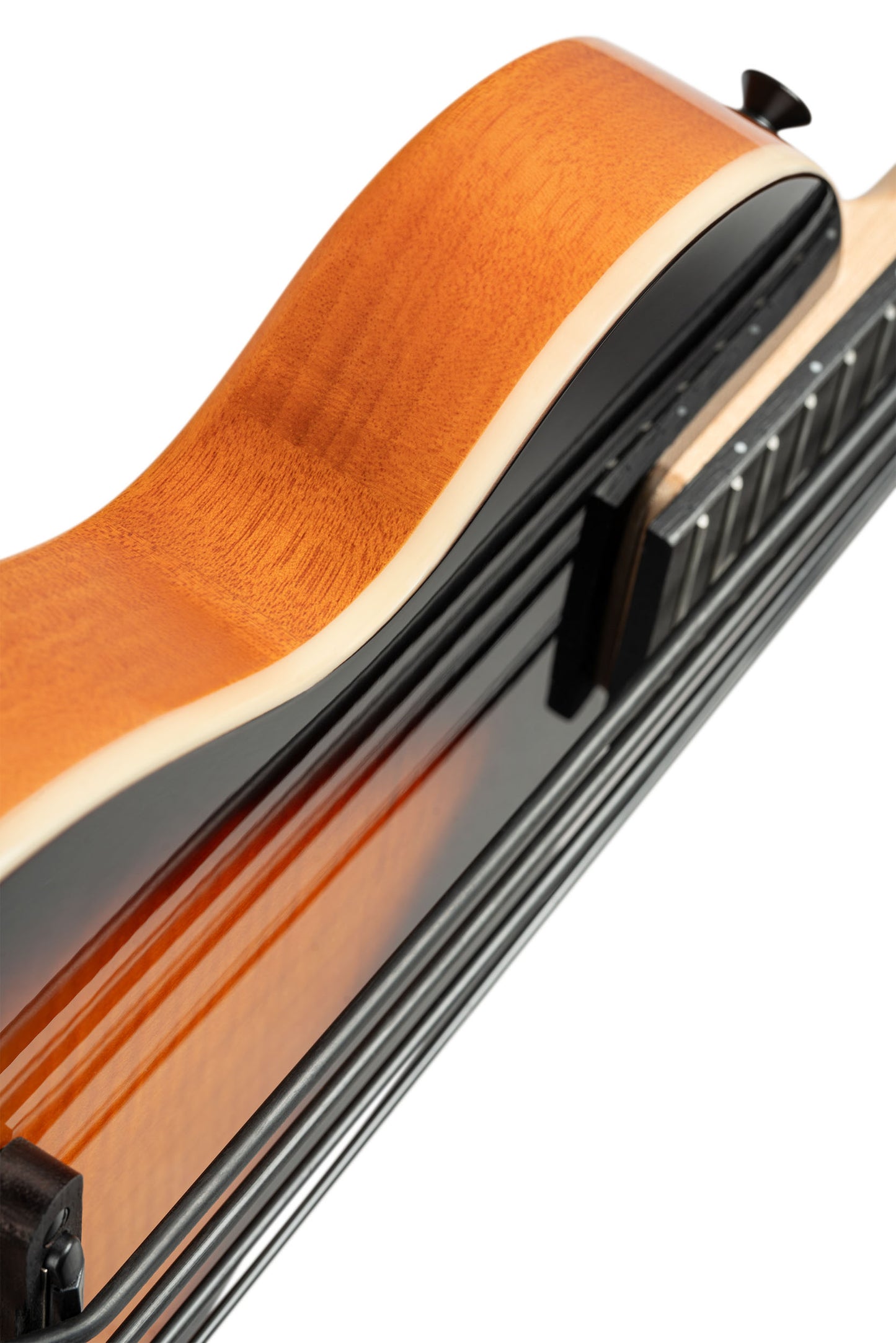 Ukulelebass, solid body - Tobacco Sunburst.
