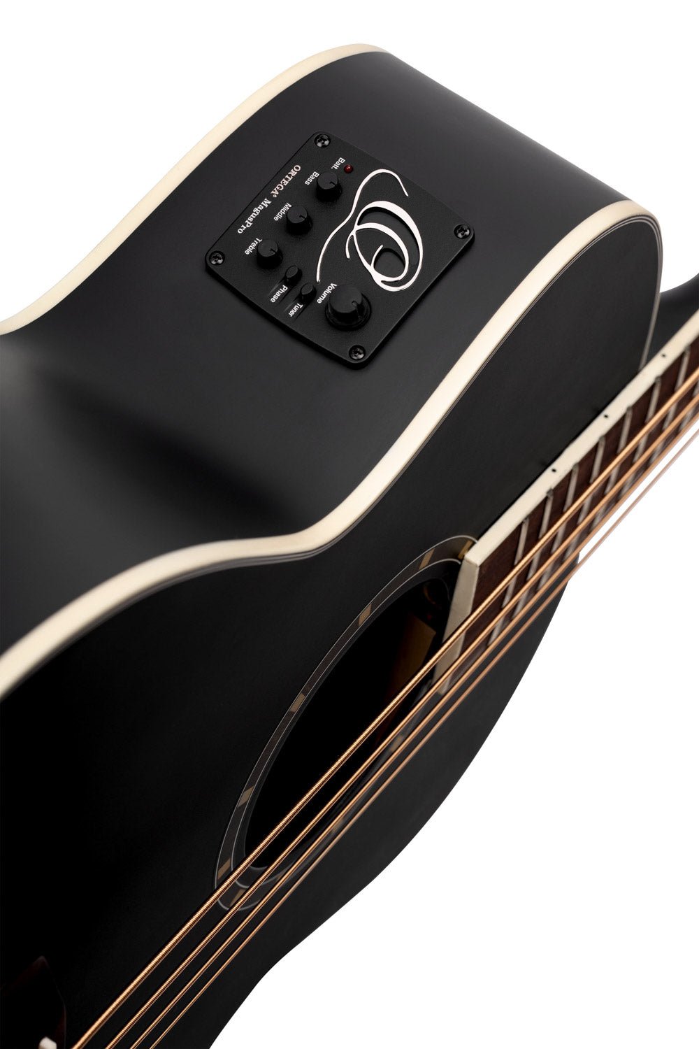 Akustisk bass - Satin Black Finish