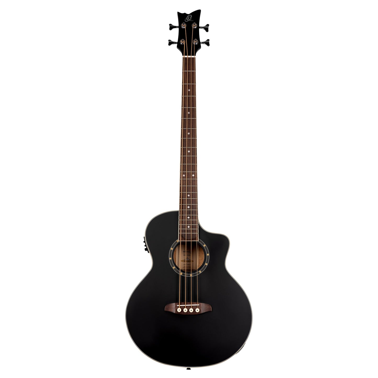 Akustisk bass - Satin Black Finish