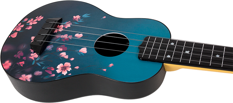 TUS32 ABS Travel Ukulele - Sakura - Sopran-ukulele