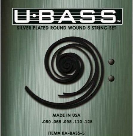 Kala U-Bass Metal Roundwound - 5 strings