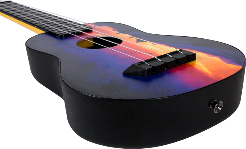 TUS-EE SUNSET Elise Ecklund Signature Travel Soprano Ukulele