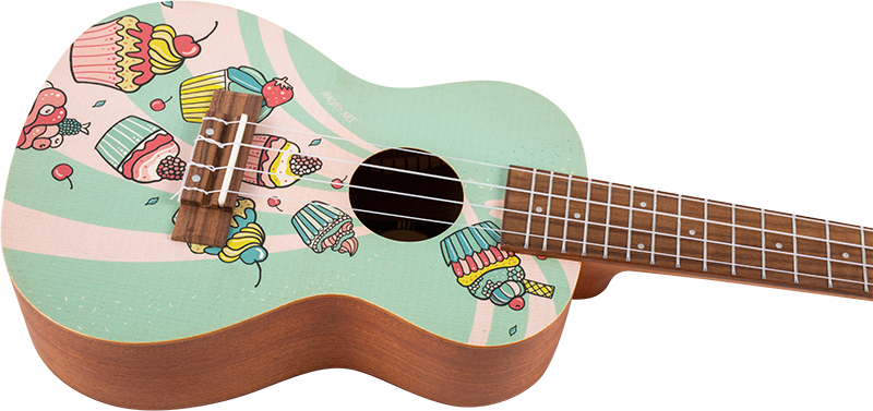Cupcake - Konsert-ukulele
