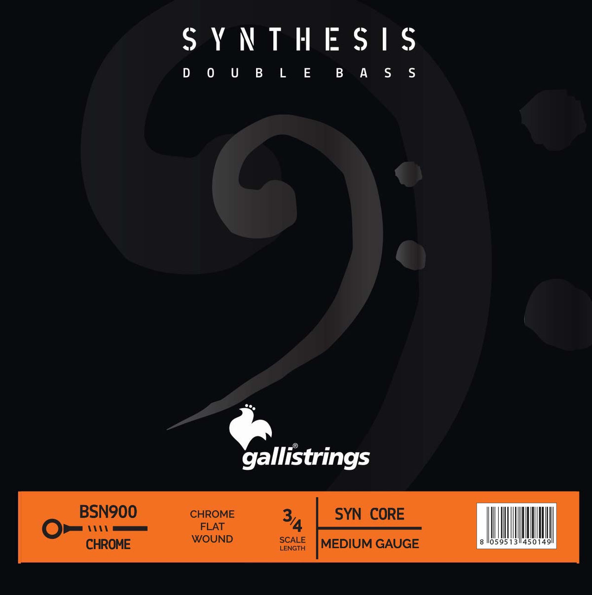 Synthesis Double Bass - Chrome Flat Wound