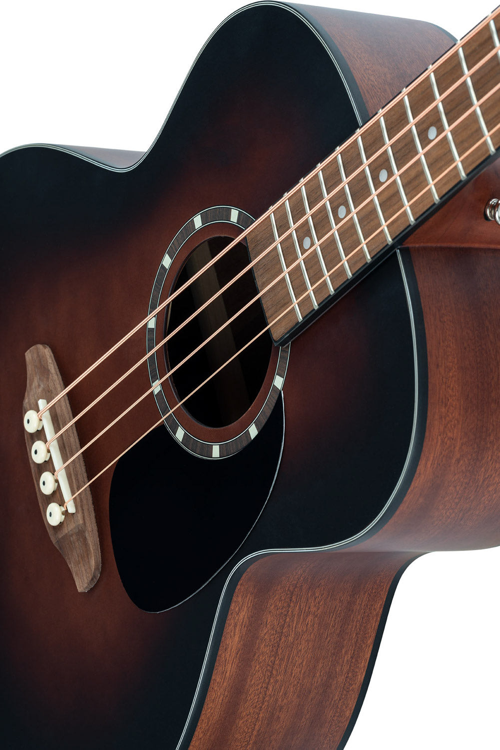 Acoustic Bass - Bourbon Fade Finish.