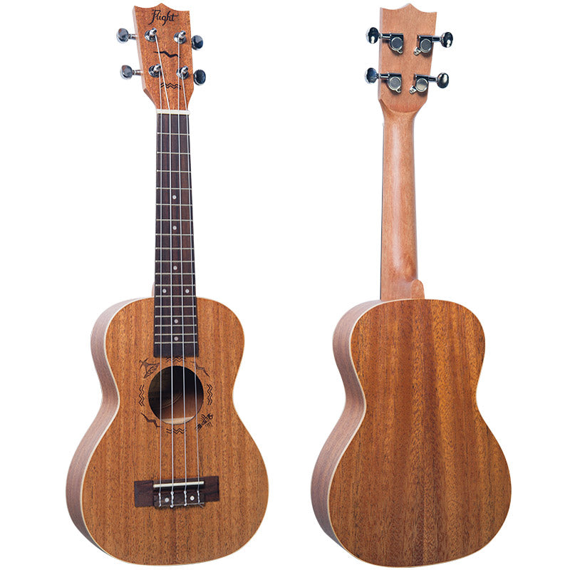 Mahogni - Konsert-ukulele
