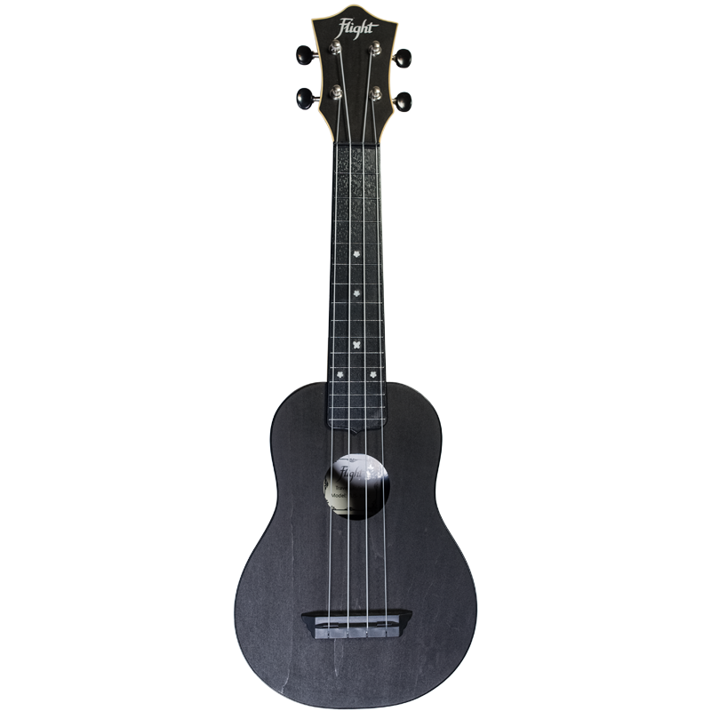 TUS35 Black Travel Soprano Ukulele