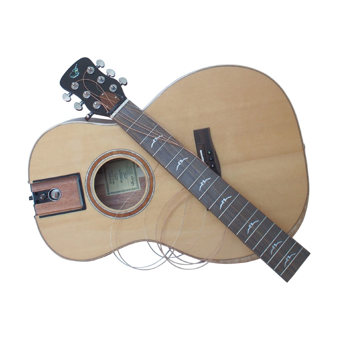 Journey FP412 Parlor Travel Guitar