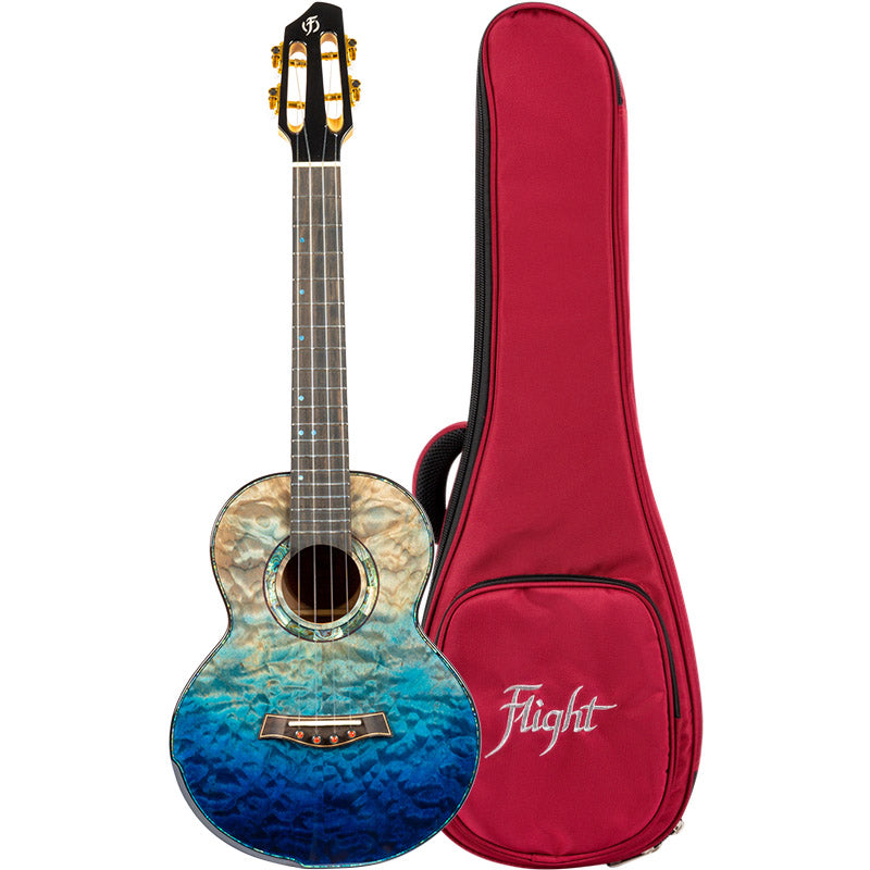A10 QM Faded Blue - Tenor-ukulele