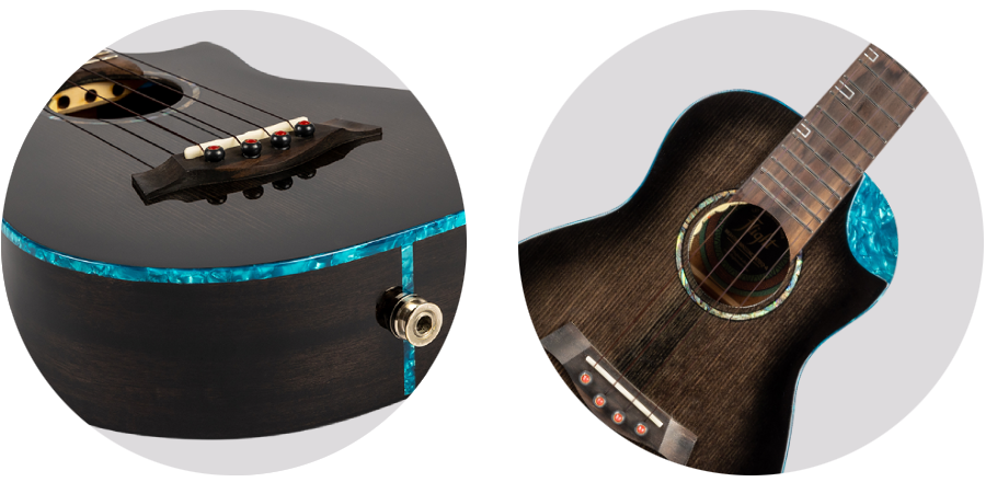 Nighthawk EQ-A - Konsert-ukulele
