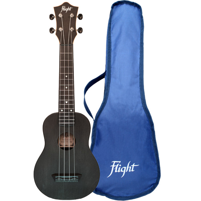 TUS35 Black Travel Soprano Ukulele