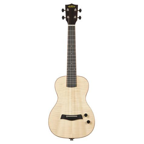 Solid Body Electric Flame Maple Tenor Ukulele