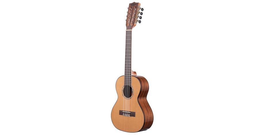 Gloss Solid Cedar Top Acacia 8-String Tenor Ukulele, with Bag (UB-T)