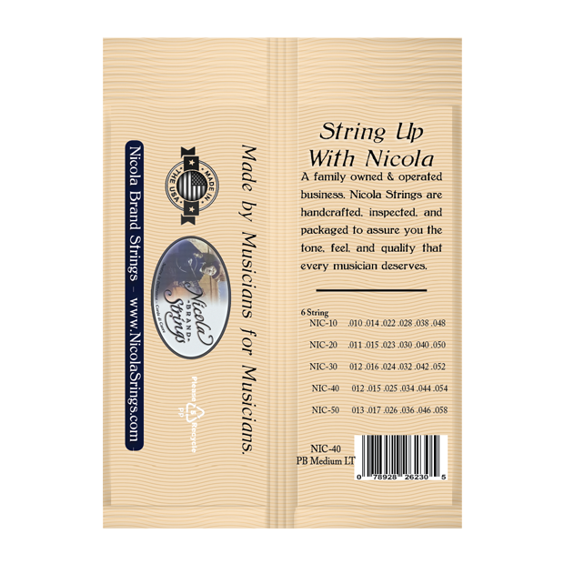 Medium Lights - Phosphor Bronze - Bluegrass-strenger