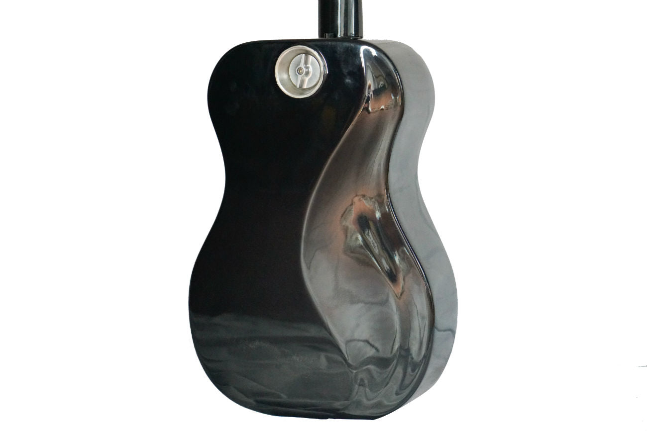 Carbon Gloss Fretless Travel Bass