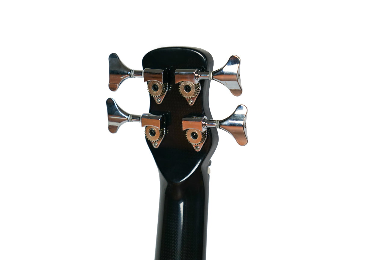 Carbon Gloss Fretless Travel Bass