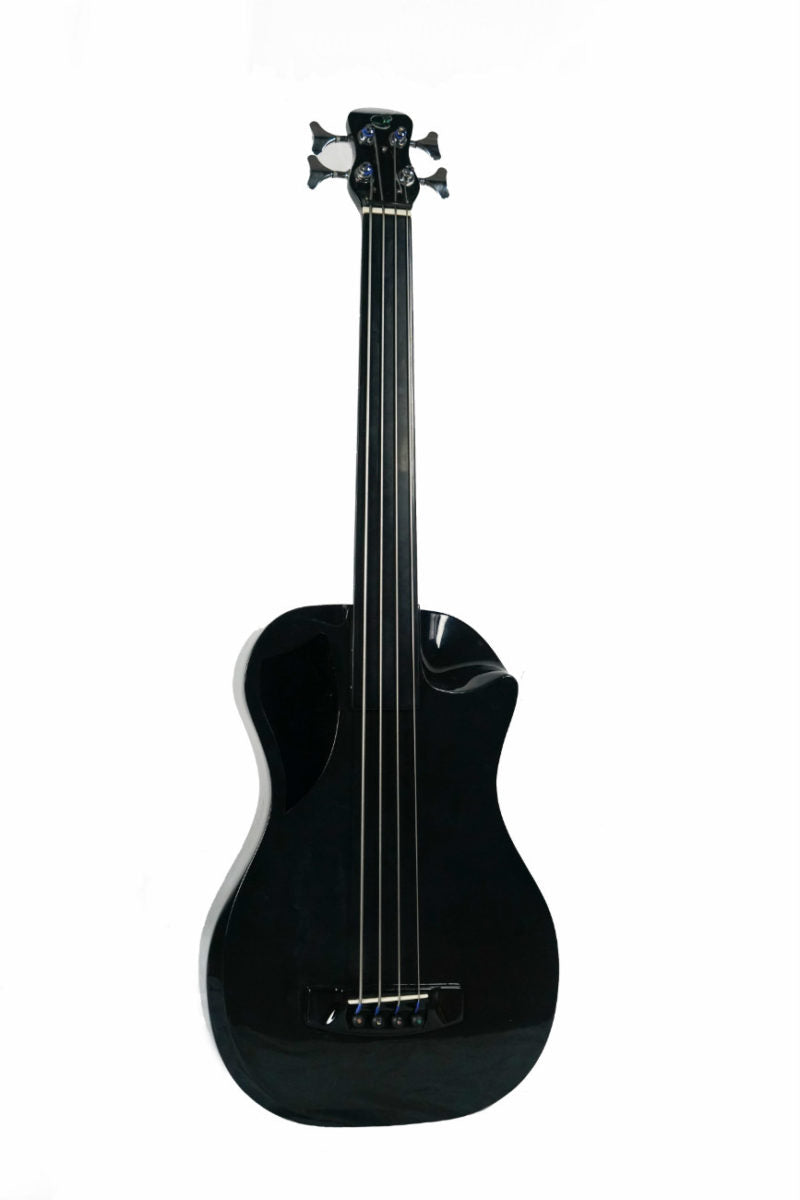 Carbon Gloss Fretless Travel Bass