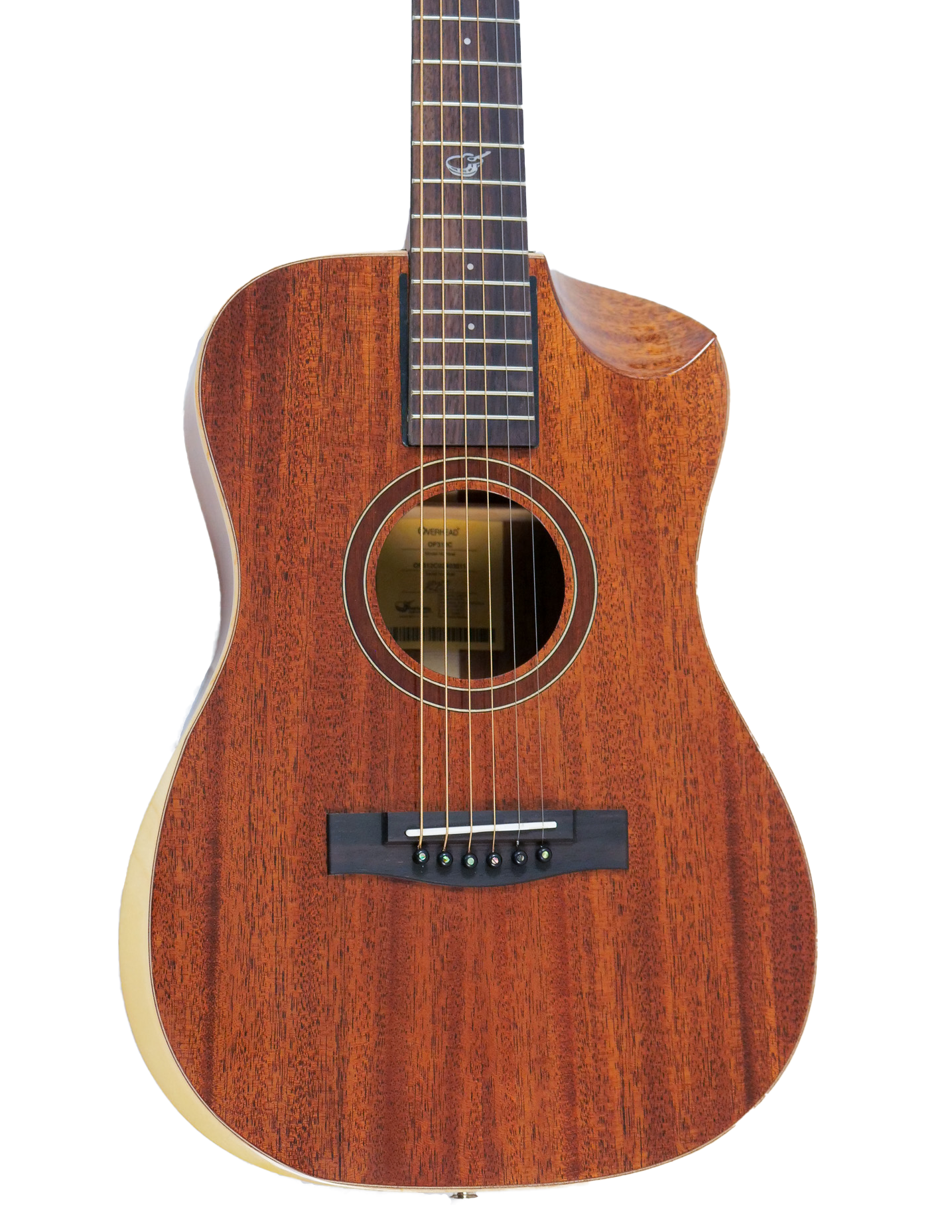 Overhead+ Solid Top/Back Mahogany - OF312C