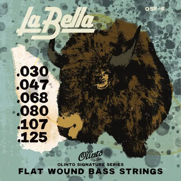Olinto Flat Wound strings 6-string