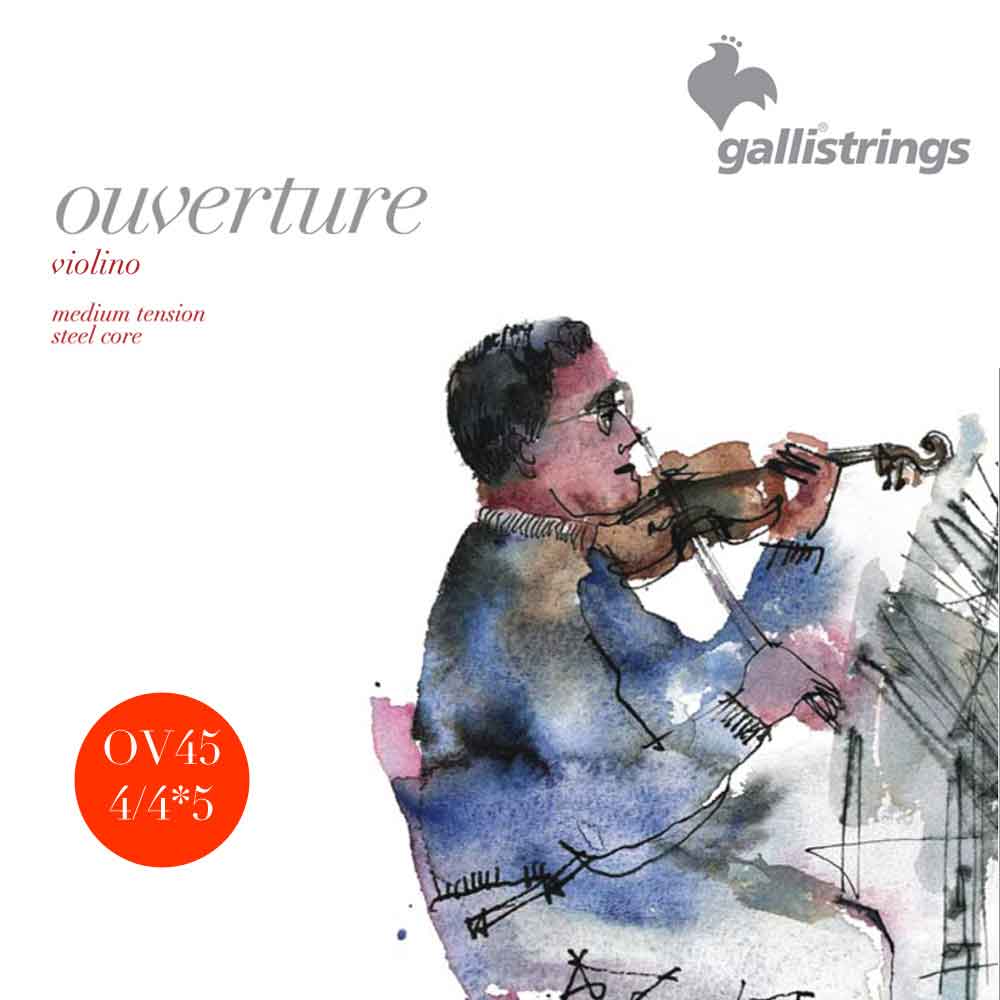 Galli Overture – Fiolinstrenger (Steel/Chrome)