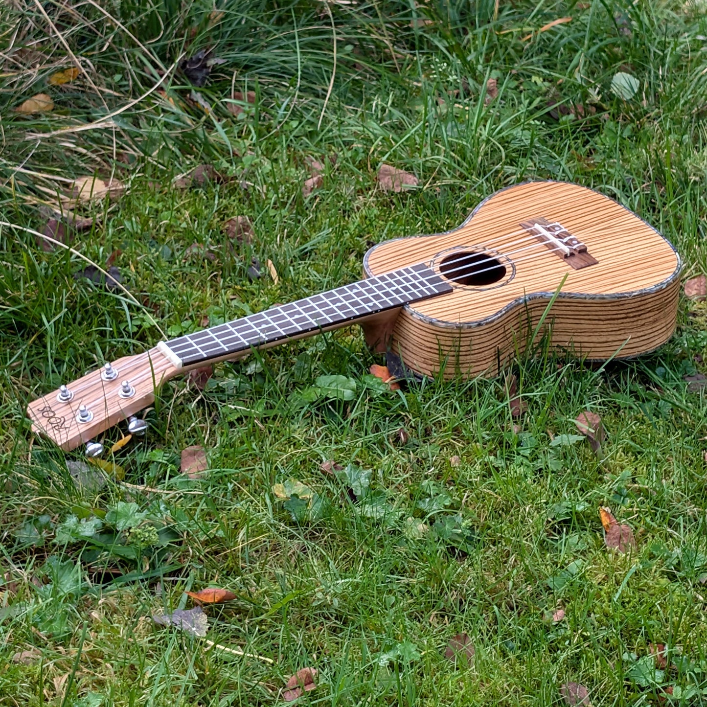 Troll - Ukulele av sebra-tre
