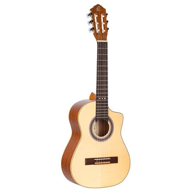 Klassisk gitarr Requinto, Solid Spruce top
