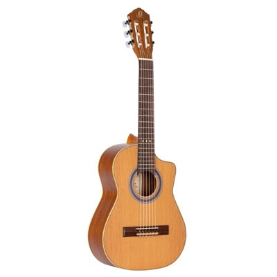 Klassisk gitarr Requinto, Solid Cedar top