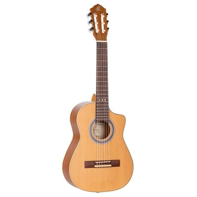Klassisk gitarr Requinto m.mik, Solid Cedar top