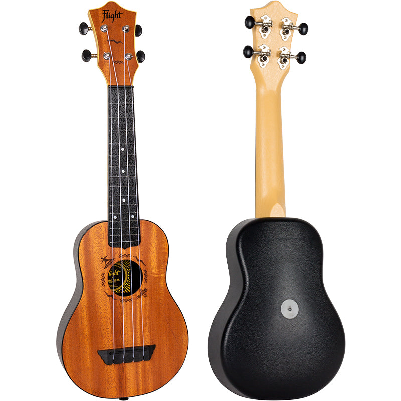 TUS53 Mahogany Soprano Travel Ukulele