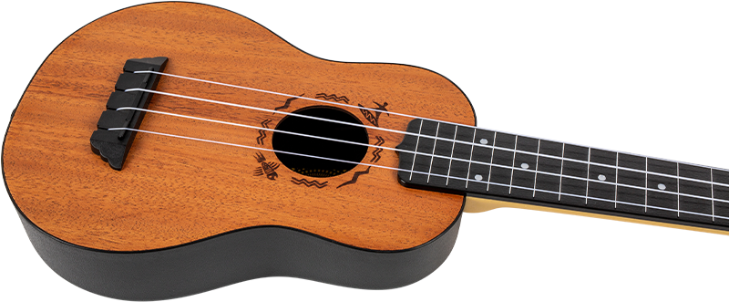 TUS53 Mahogany Soprano Travel Ukulele