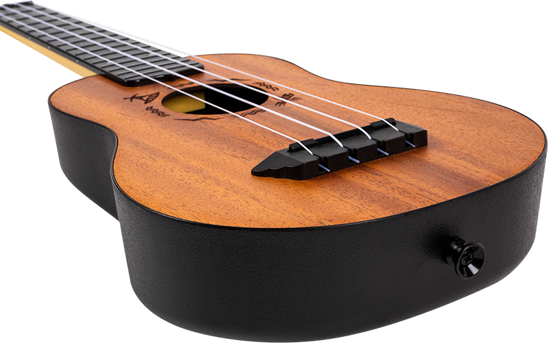 TUS53 Mahogany Soprano Travel Ukulele