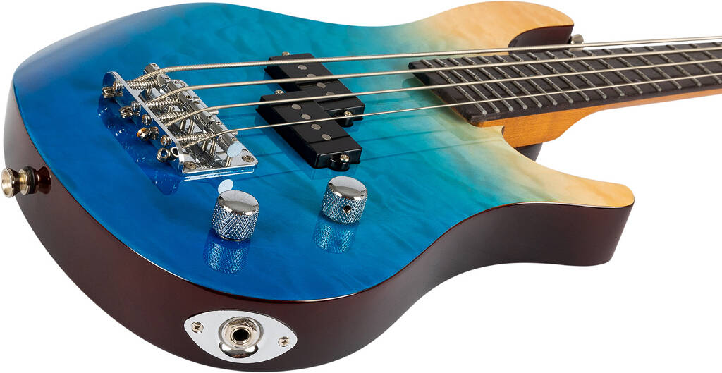 Mini bass - Trans Blue