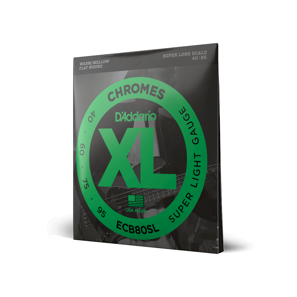 XL Chrome - 4 strings - Super Long Scale