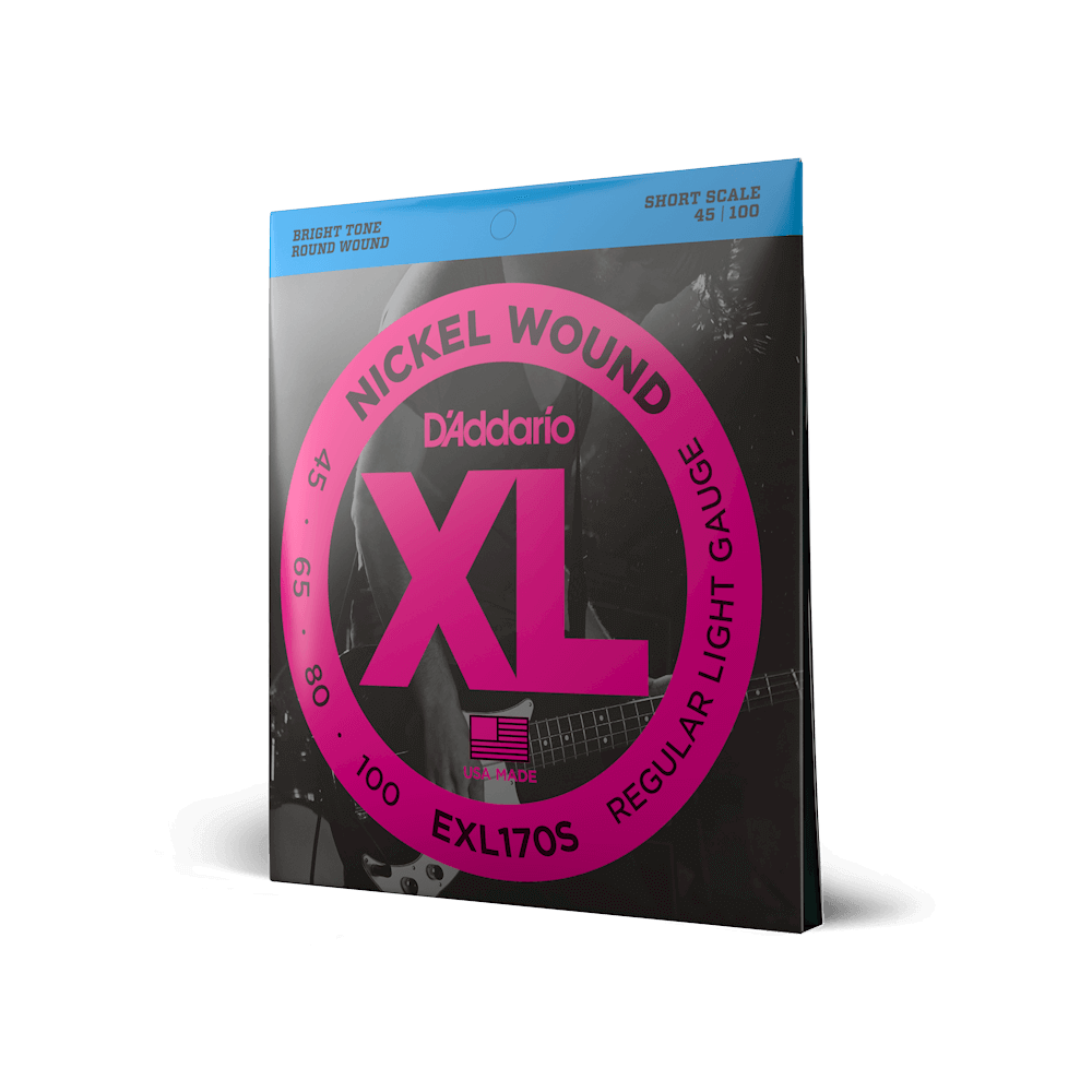 XL Nickel Wound - 4 strings - Short Scale