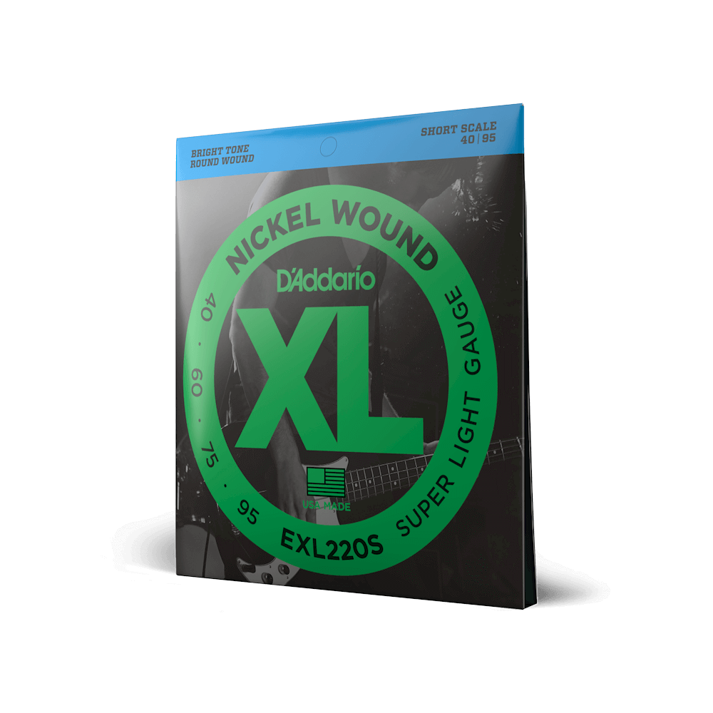 XL Nickel Wound - 4 strings - Short Scale