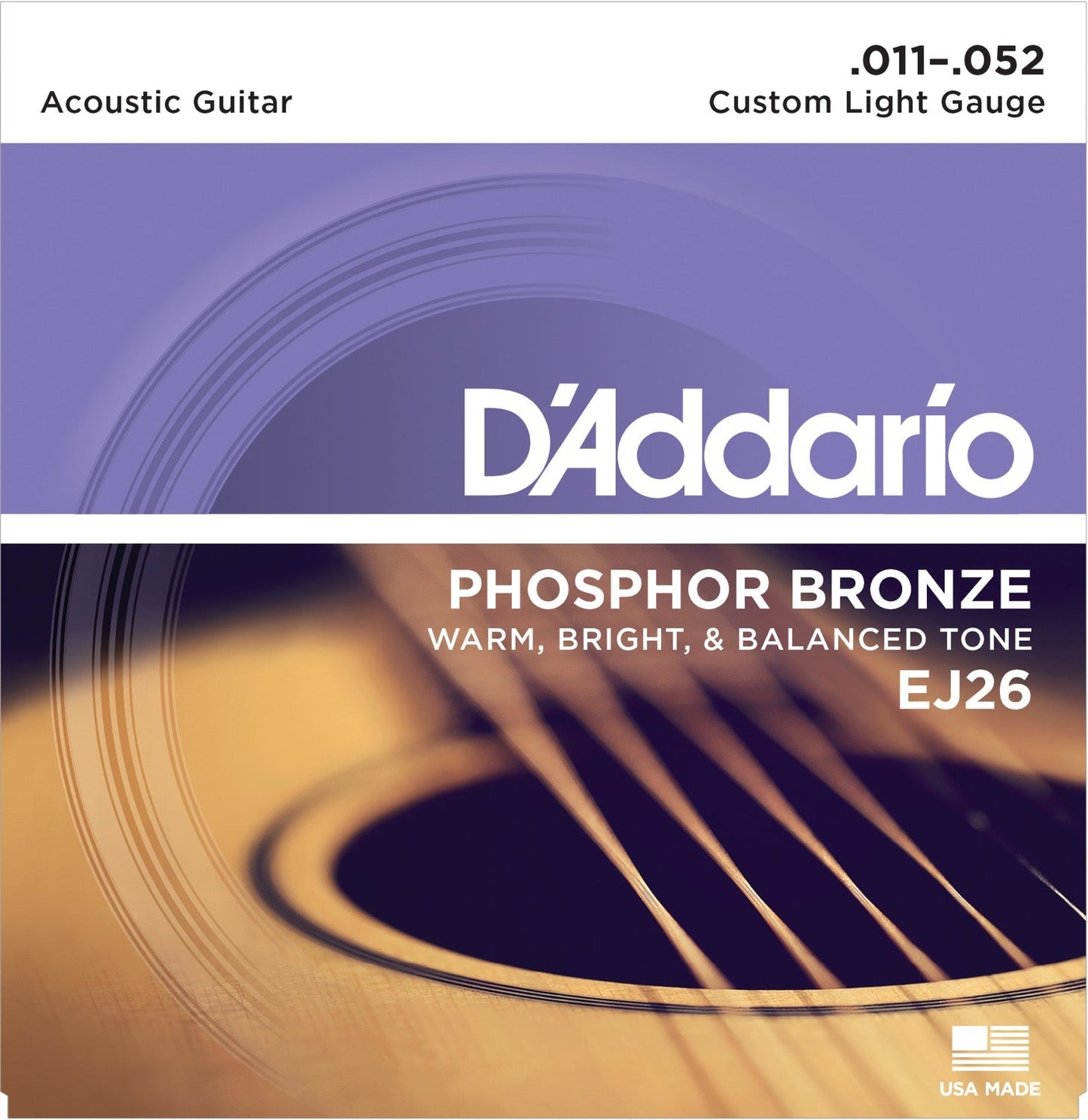 Phosphor Bronze - Strenger til kassegitar
