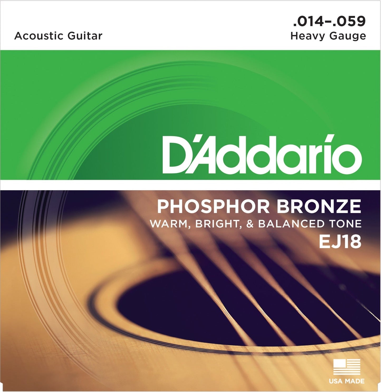 Phosphor Bronze - Strenger til kassegitar