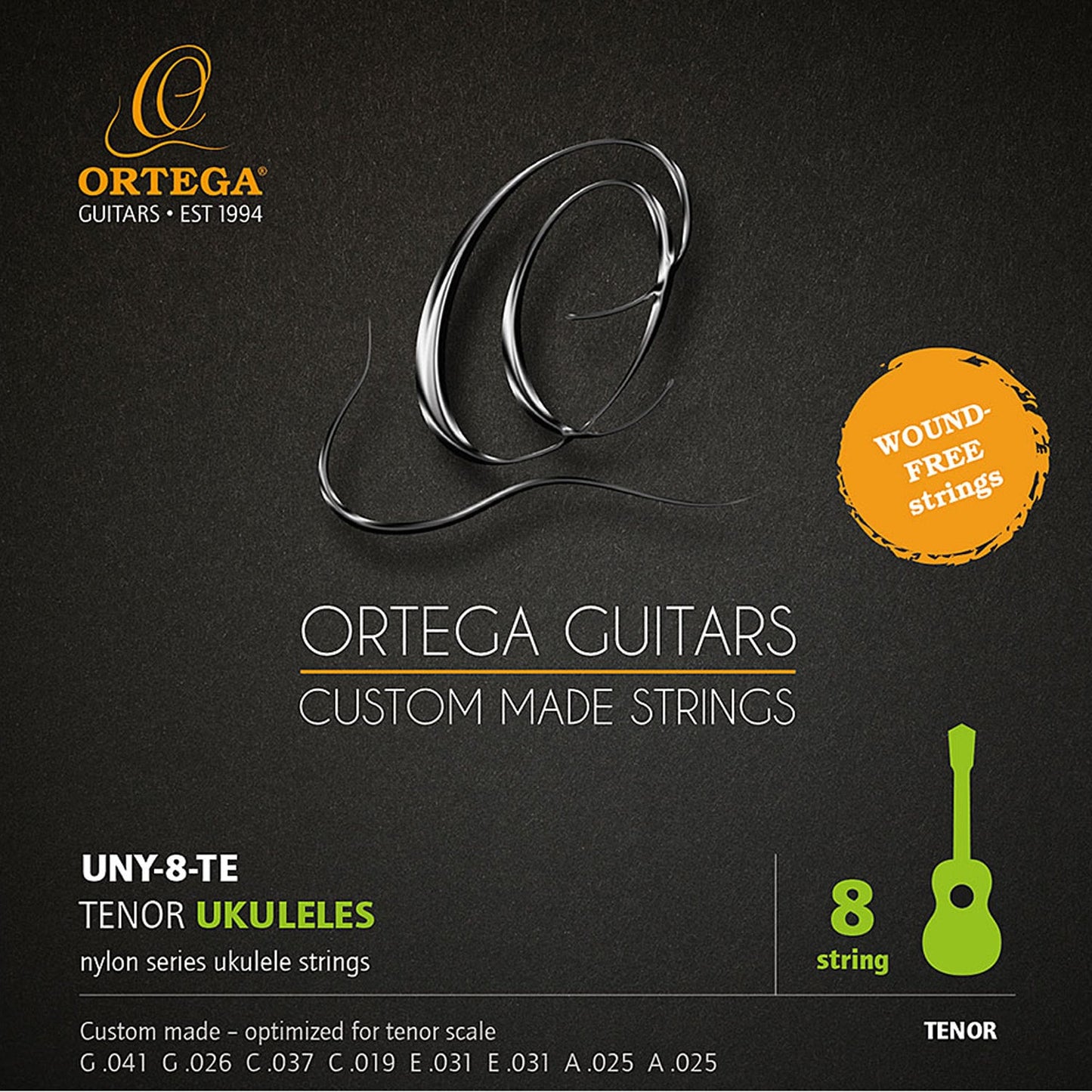 Strenger til 8-strengs tenor-ukulele