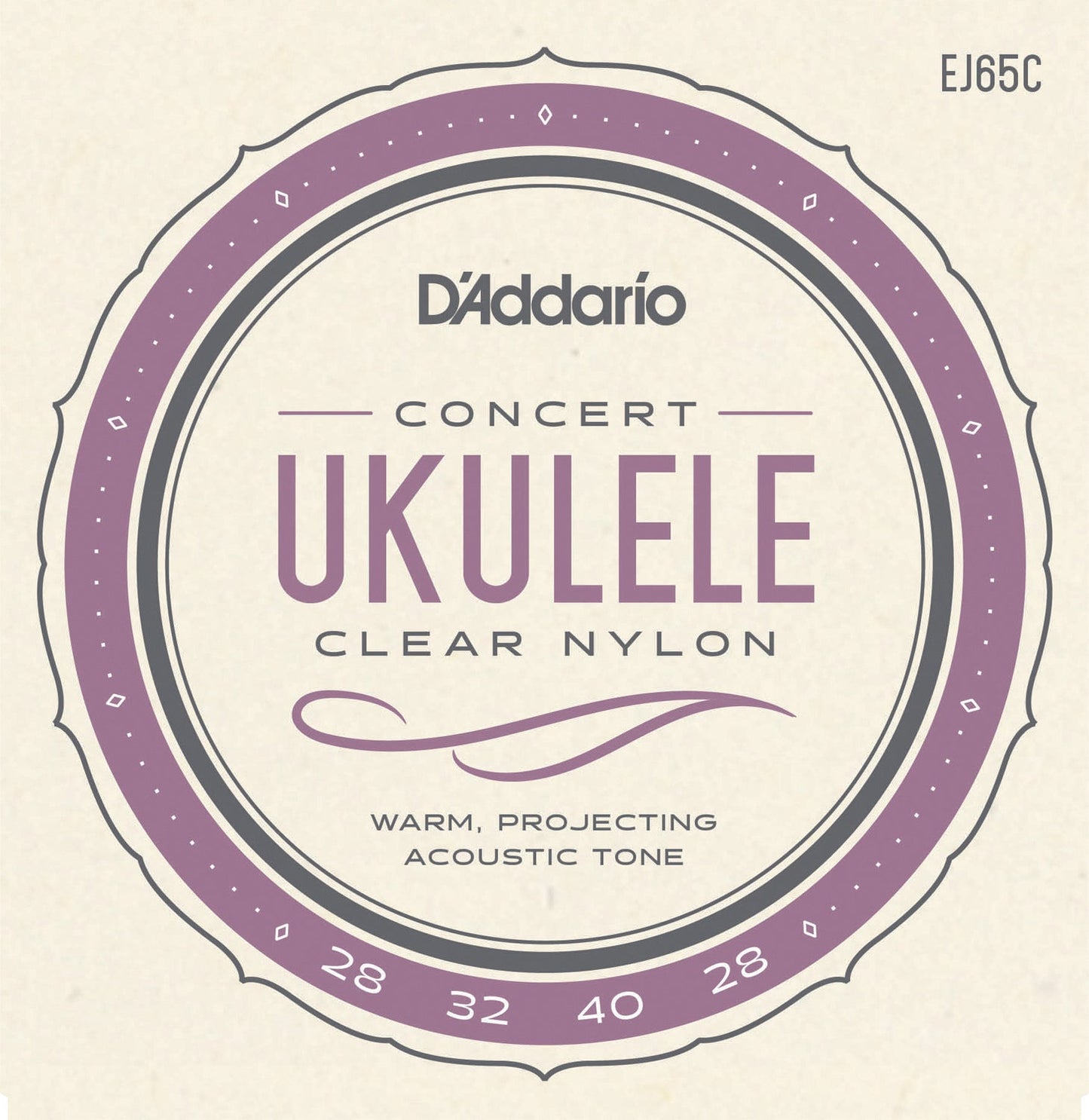 Clear Nylon - Strenger til konsert-ukulele