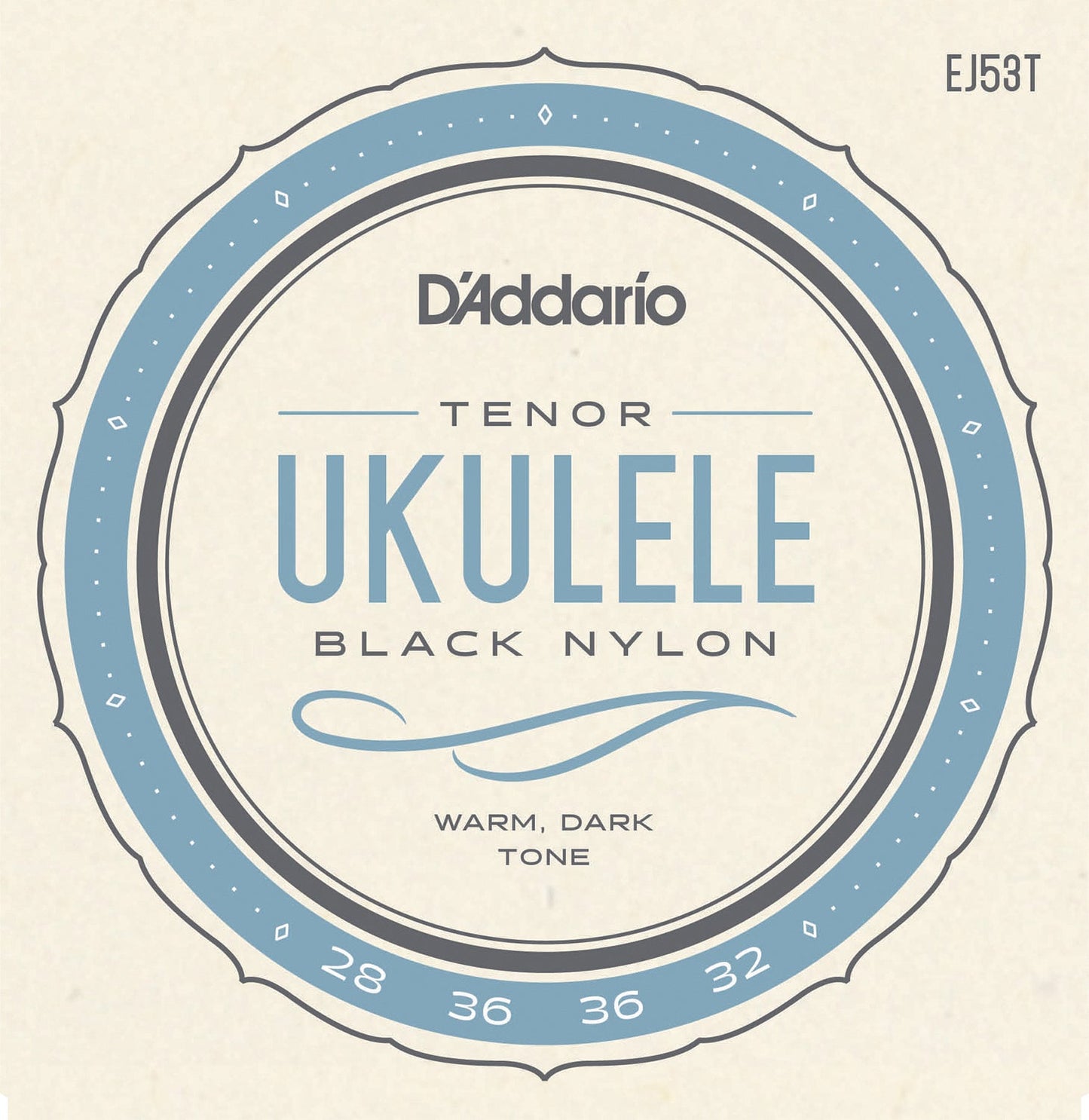 Black Nylon - Strenger til tenor-ukulele