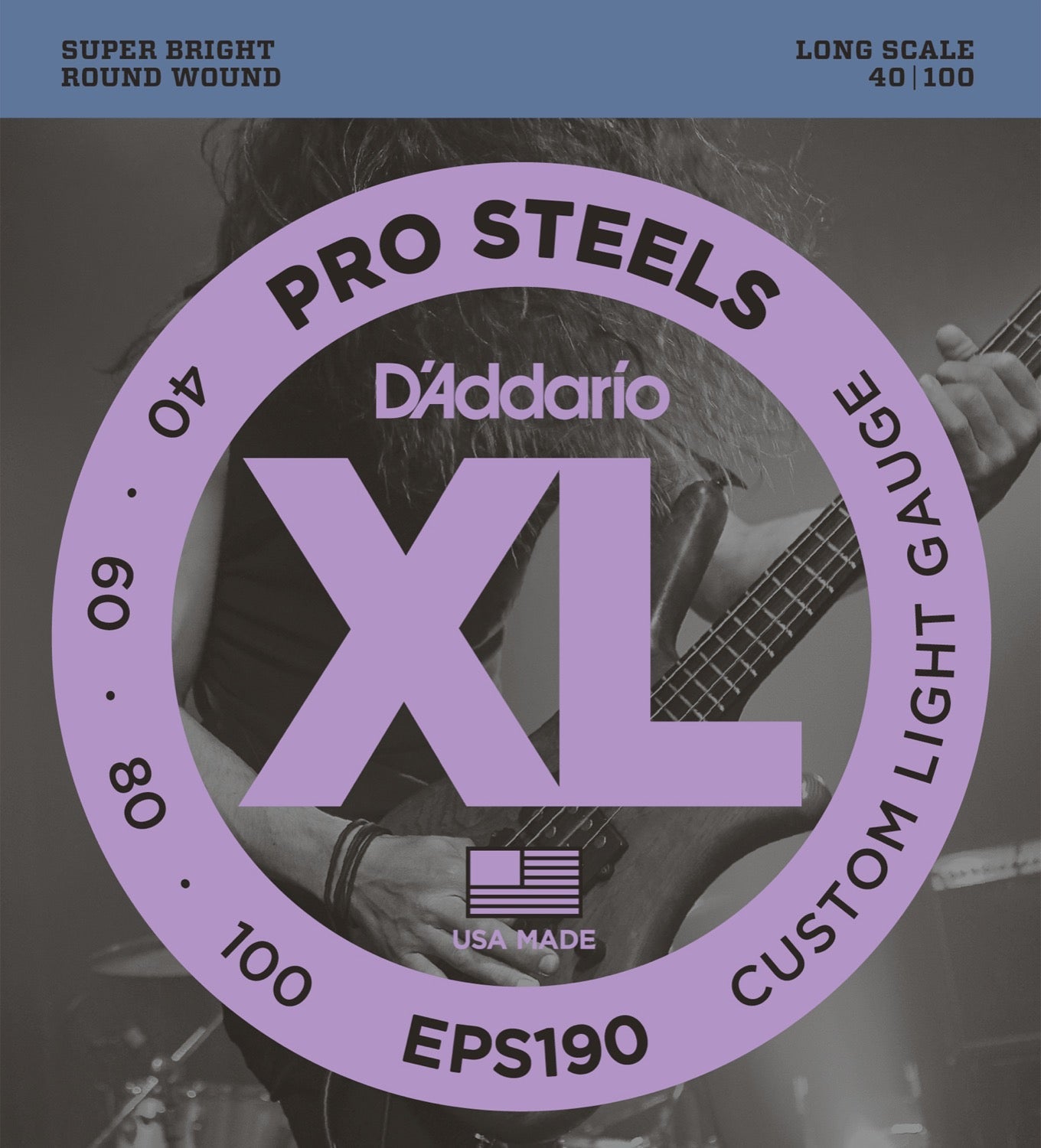 XL Prosteel - 4 strings set