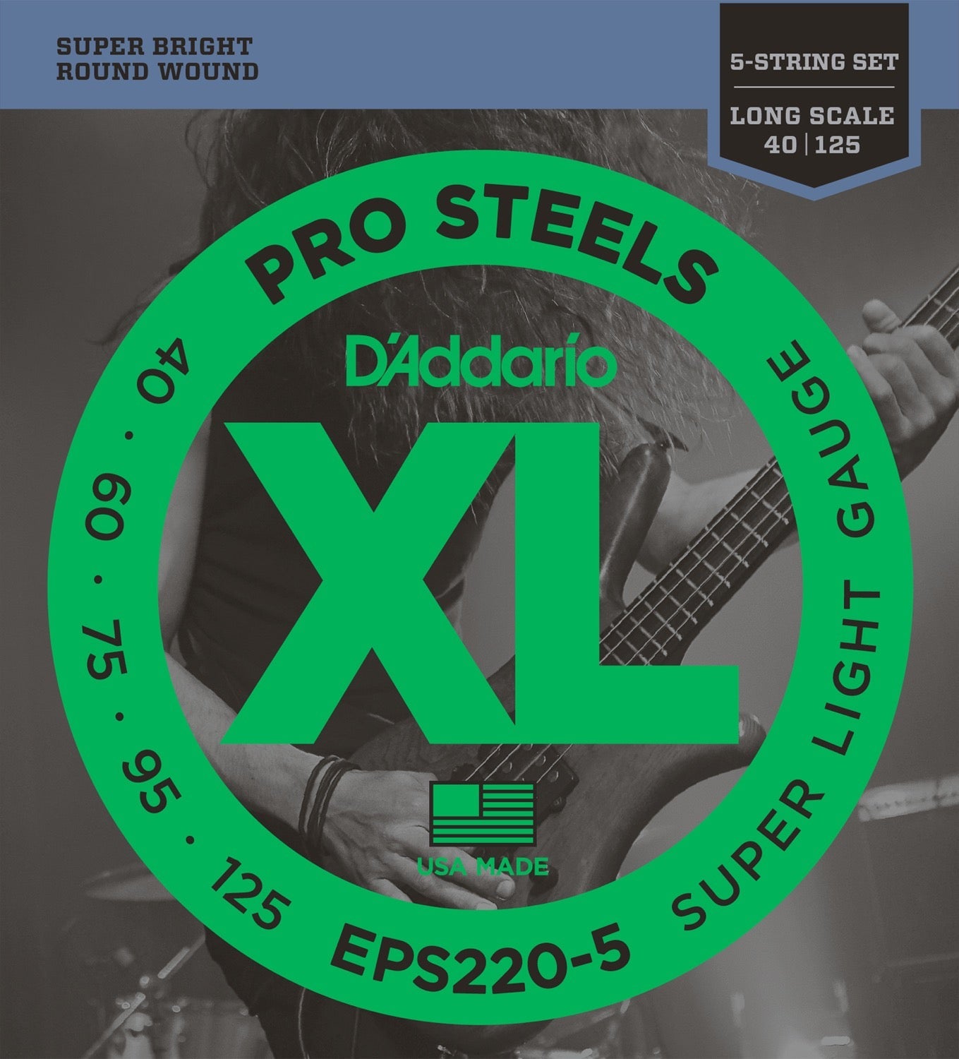 XL Prosteel - 5 strings set