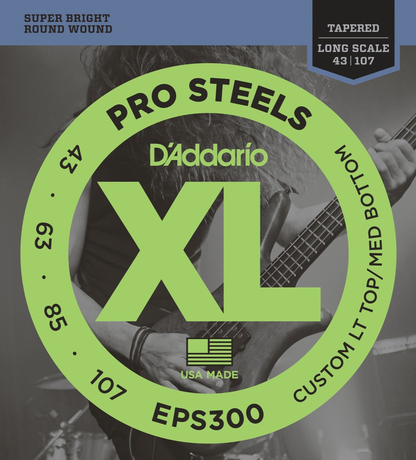 XL Prosteel - 4 strings set