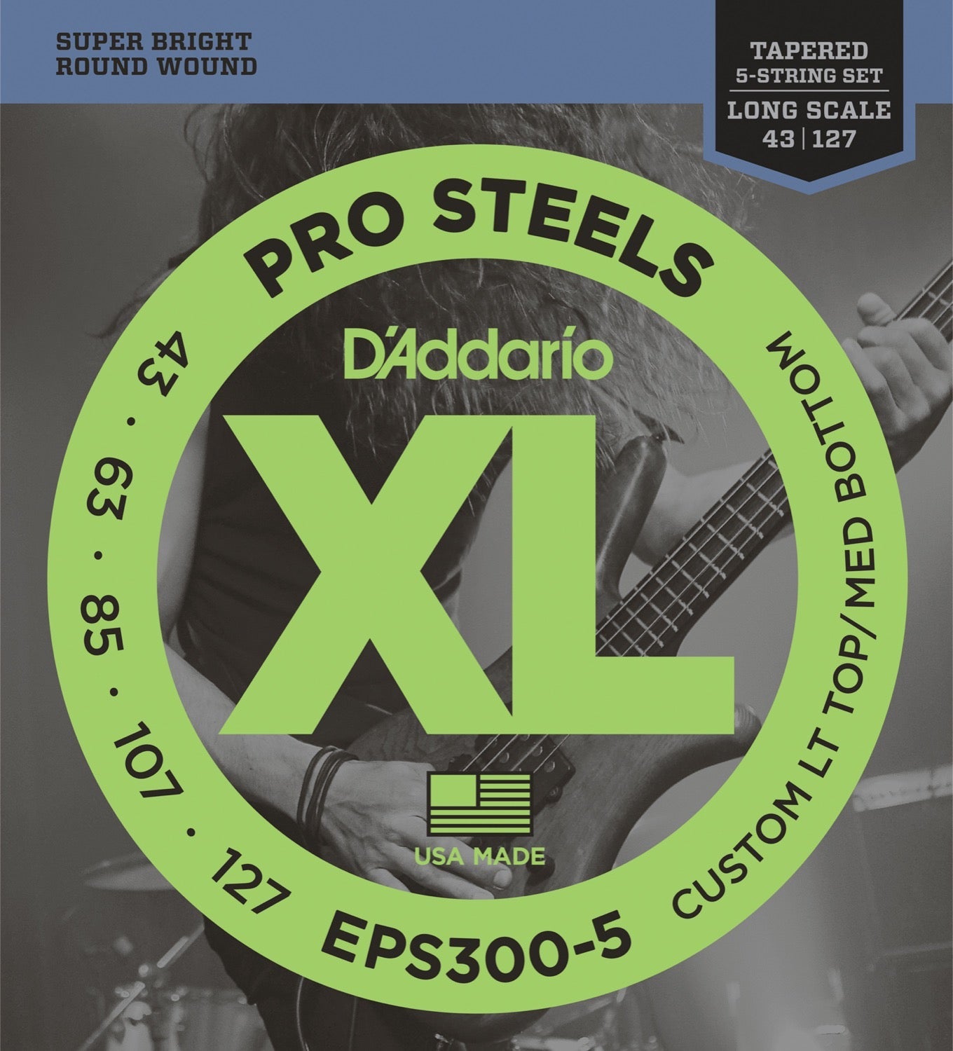 XL Prosteel - 5 strings set