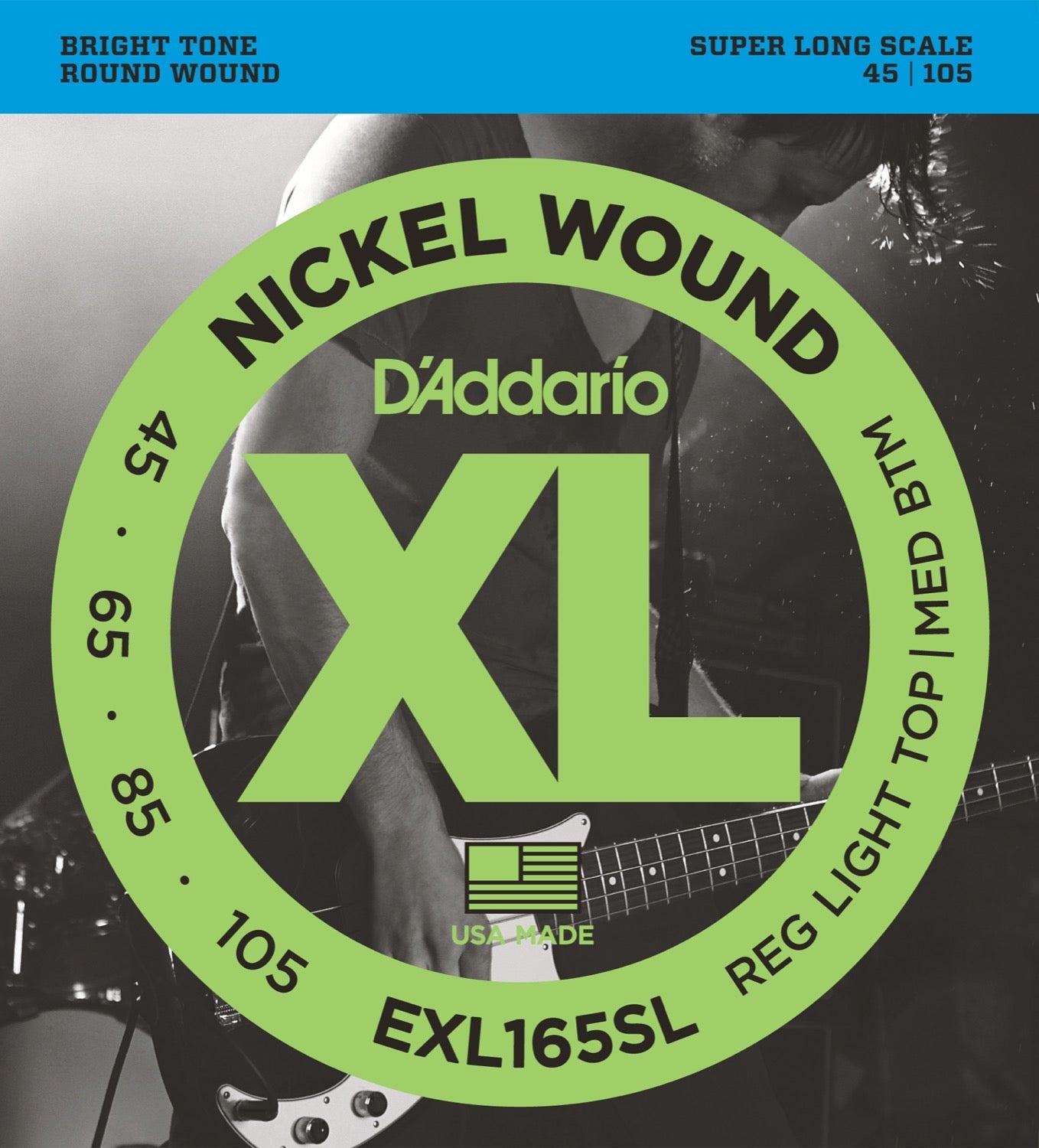 XL Nickel Wound - 4 string set - Long Scale